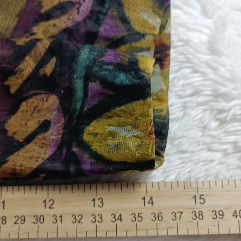 Danielle B. Vintage 1980's Women's Medium Geo Floral Printed Jacket. Lined.... - Picture 14 of 15